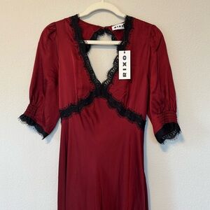 RIXO Red Dress